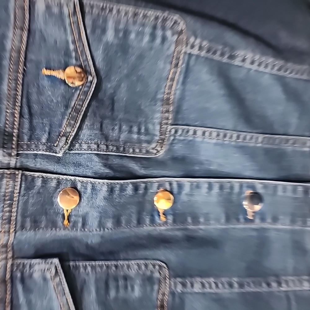 DENIM JACKET BY AVENUE SIZE 18 - Picture 6 of 8